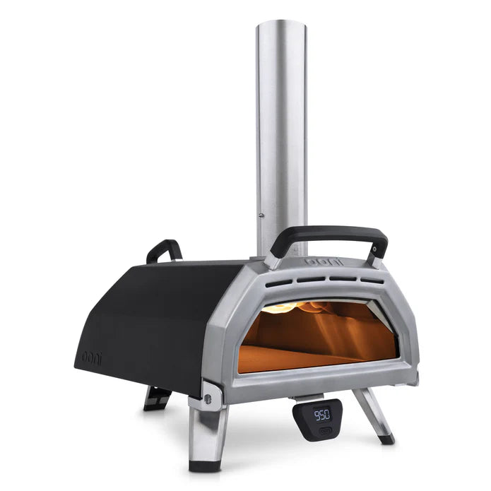 Ooni Karu 16 Multi-Fuel Outdoor Pizza Oven - Portable Wood & Gas Pizza Maker for Backyard, Camping & Parties - Perfect for Homemade Neapolitan & Artisan Pizzas