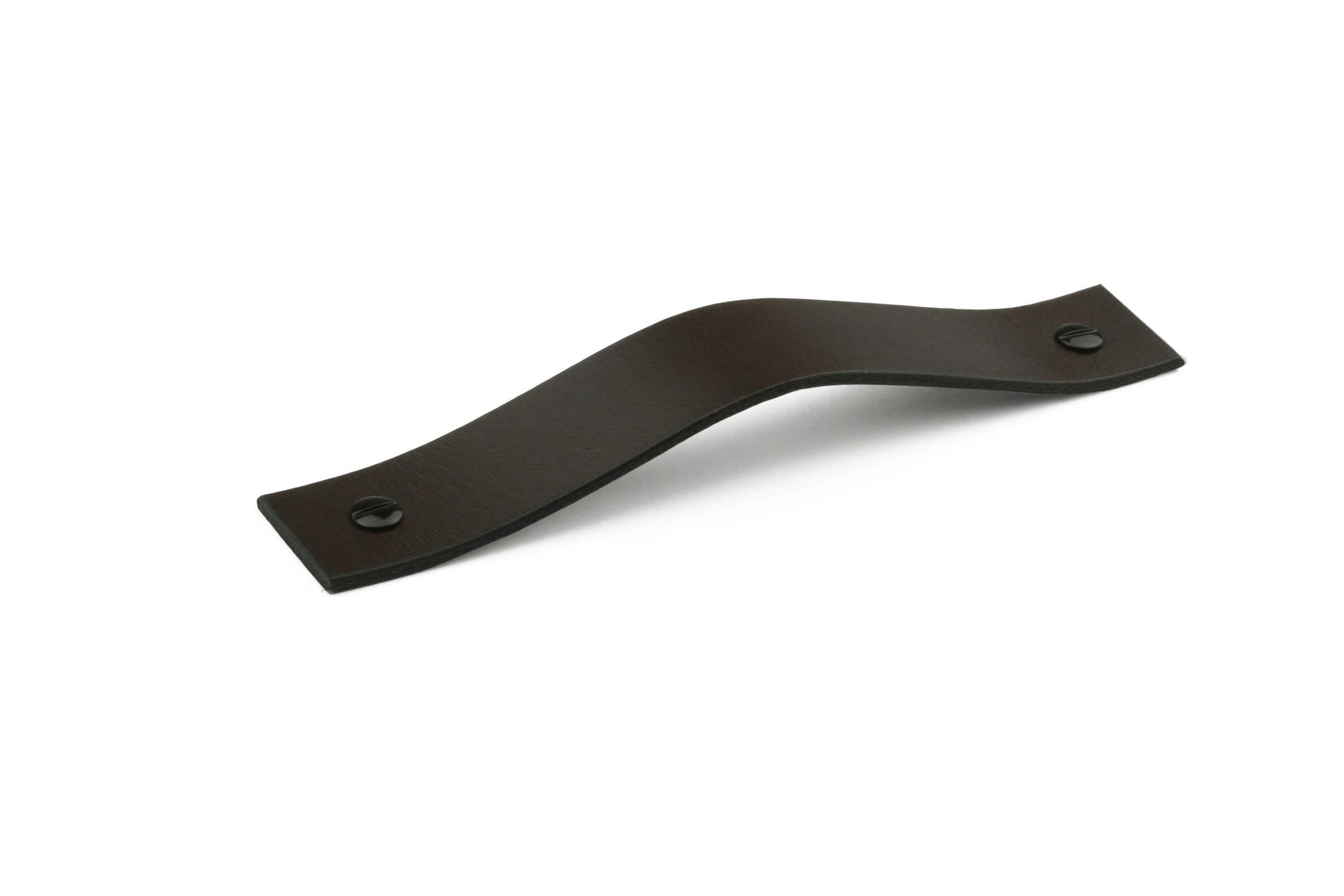 01 Leather Handle 200mm Black Fixing - Premium Replacement Handle for Cabinets, Drawers & Furniture - Perfect for Home Improvement & DIY Projects