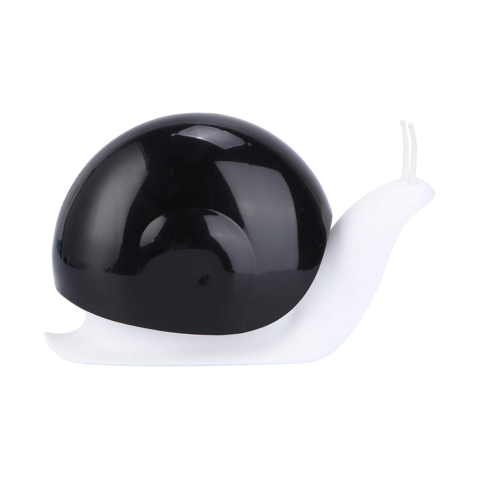 Cartoon Snail Soap Dispenser for Bathroom & Kitchen (Black) - Hand Wash & Lotion Pump Bottle