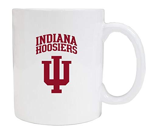 Official Indiana Hoosiers White Ceramic Coffee Mug - NCAA Licensed Collegiate Gift for Fans - Perfect for Home, Office & Game Day Use
