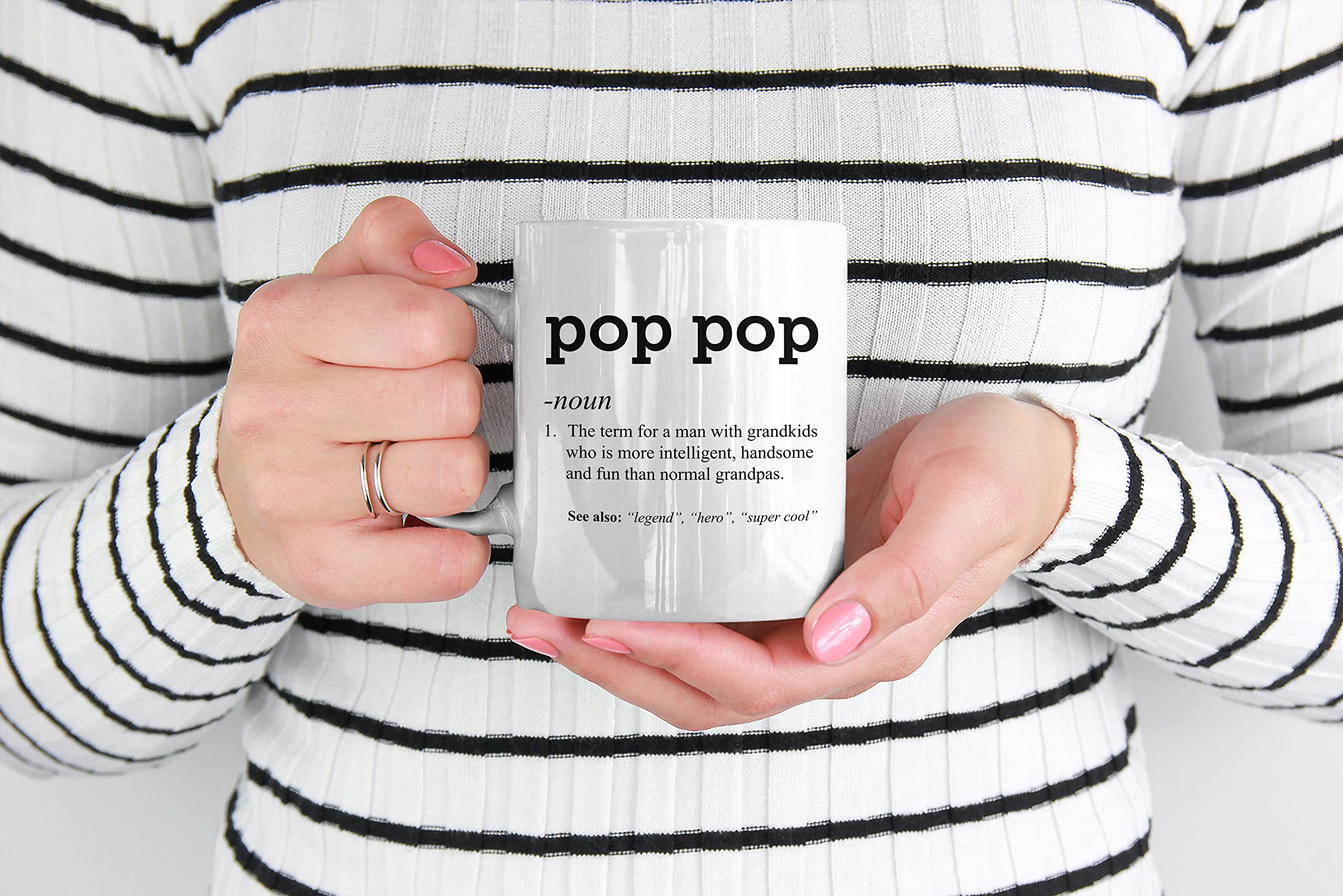 11oz Funny Grandpa Coffee Mug - Best Father's Day Gift for Dad, Perfect for Tea & Coffee Lovers - Ideal for Home, Office & Special Occasions