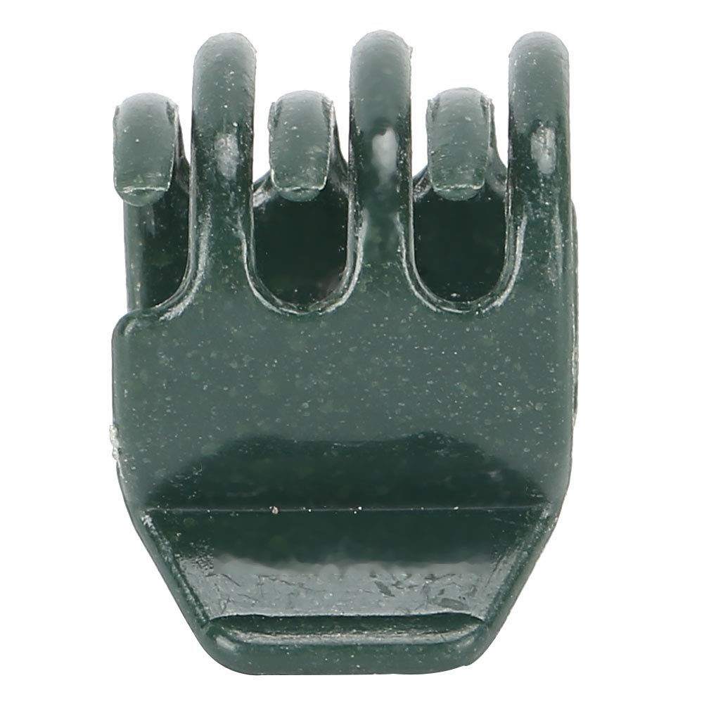 100Pcs Garden Plant Support Clips - Plastic Plant Clamps for Orchid Flower Stems, Tomato Vines & Climbing Plants | Heavy Duty Plant Fixing Clips for Greenhouse, Indoor & Outdoor Gardening
