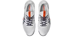 ASICS Men's Solution Speed FF 3 Tennis Shoes - White/Greyish Purple - Lightweight Performance Court Shoes for Competitive Play & Training