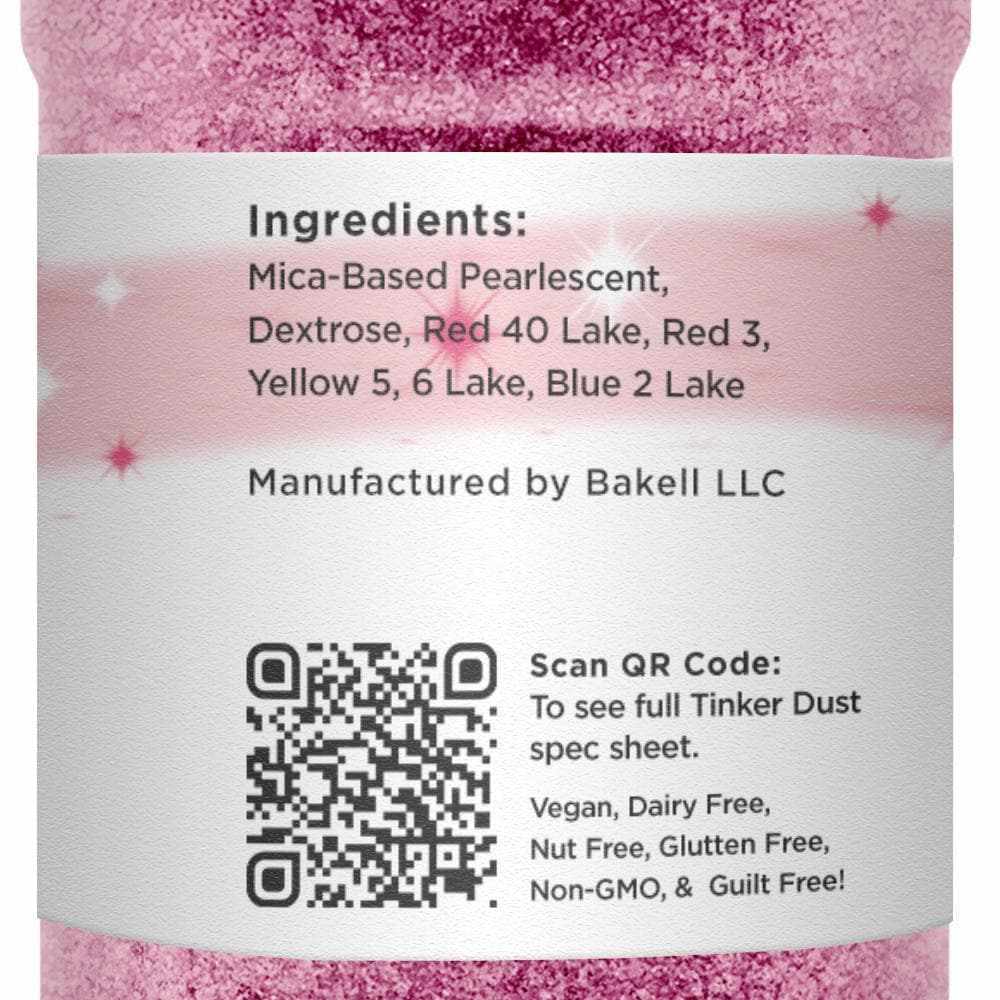 Premium Cranberry Tinker Dust® Glitter - 45g Shaker Bottle for DIY Crafts, Nail Art, Scrapbooking & Home Decor | Sparkling Red Glitter for Creative Projects & Party Decorations