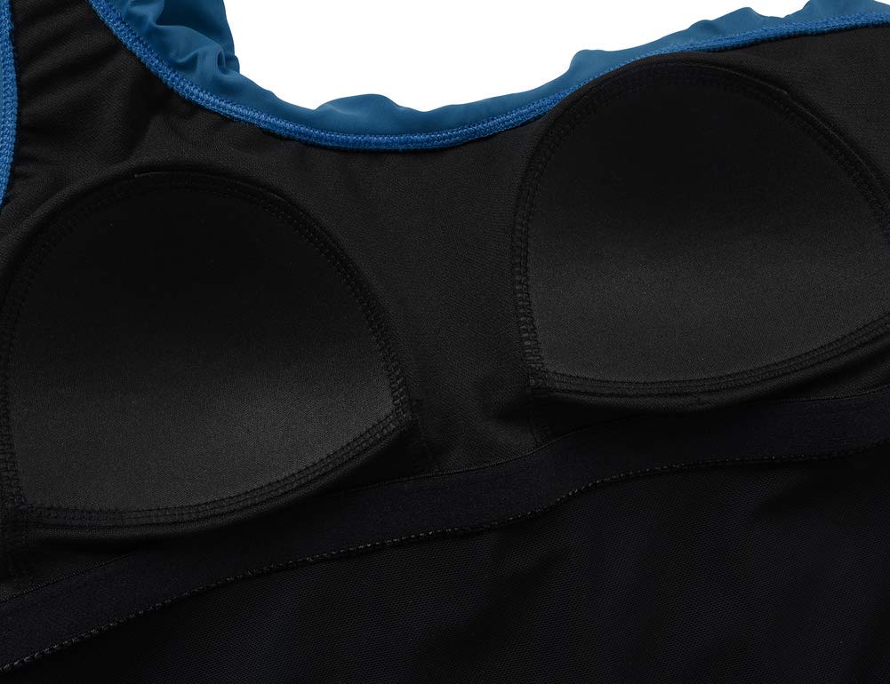Hilor Women's One Shoulder Asymmetric One Piece Swimsuit - Ruffled Bathing Suit for Beach, Pool & Vacation | Sexy Monokini Swimwear