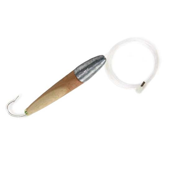Sea Striker Rigged Cedar Plugs - Saltwater Fishing Lures for Tuna, Wahoo & Mahi - Perfect for Offshore Trolling & Deep Sea Fishing Adventures