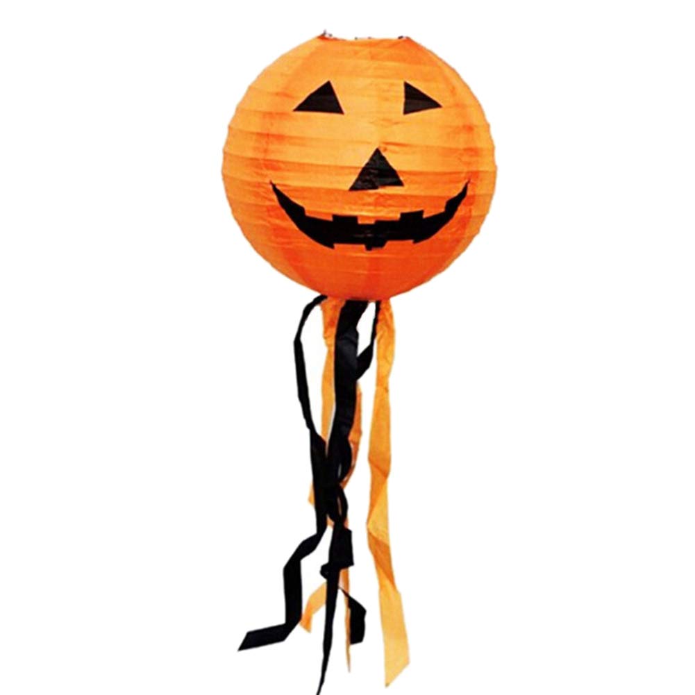 Halloween Pumpkin Paper Lantern - 12
