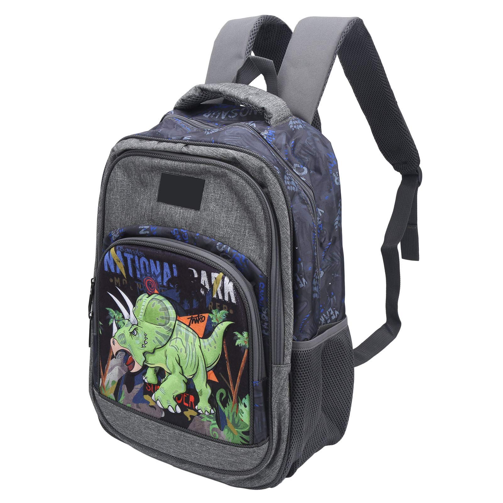 Breathable Adjustable Lightweight School Backpack for Students - Comfortable Book Bag for Travel, Shopping & Daily Use (Light Gray) - Perfect for School, College, Commuting & Outdoor Activities