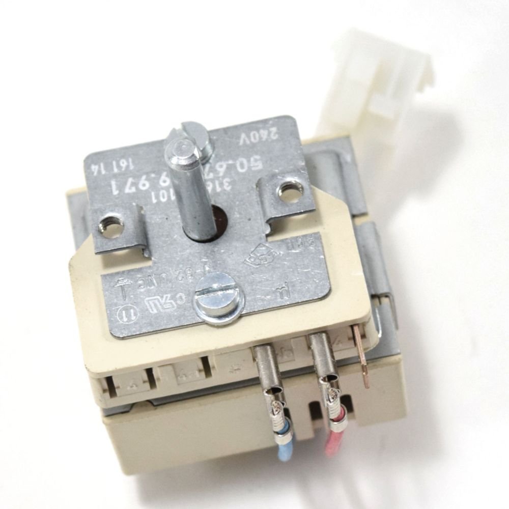 Genuine OEM 316530101 Range Dual Surface Element Control Switch - Compatible with Major Stove Brands | Perfect for Kitchen Appliance Repairs & DIY Upgrades