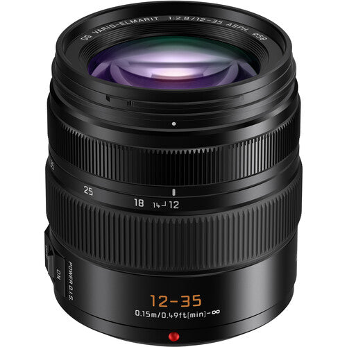 Panasonic Leica DG Vario-Elmarit 12-35mm f/2.8 ASPH. POWER O.I.S. Lens for Micro Four Thirds Cameras - Professional Photography, Travel & Vlogging