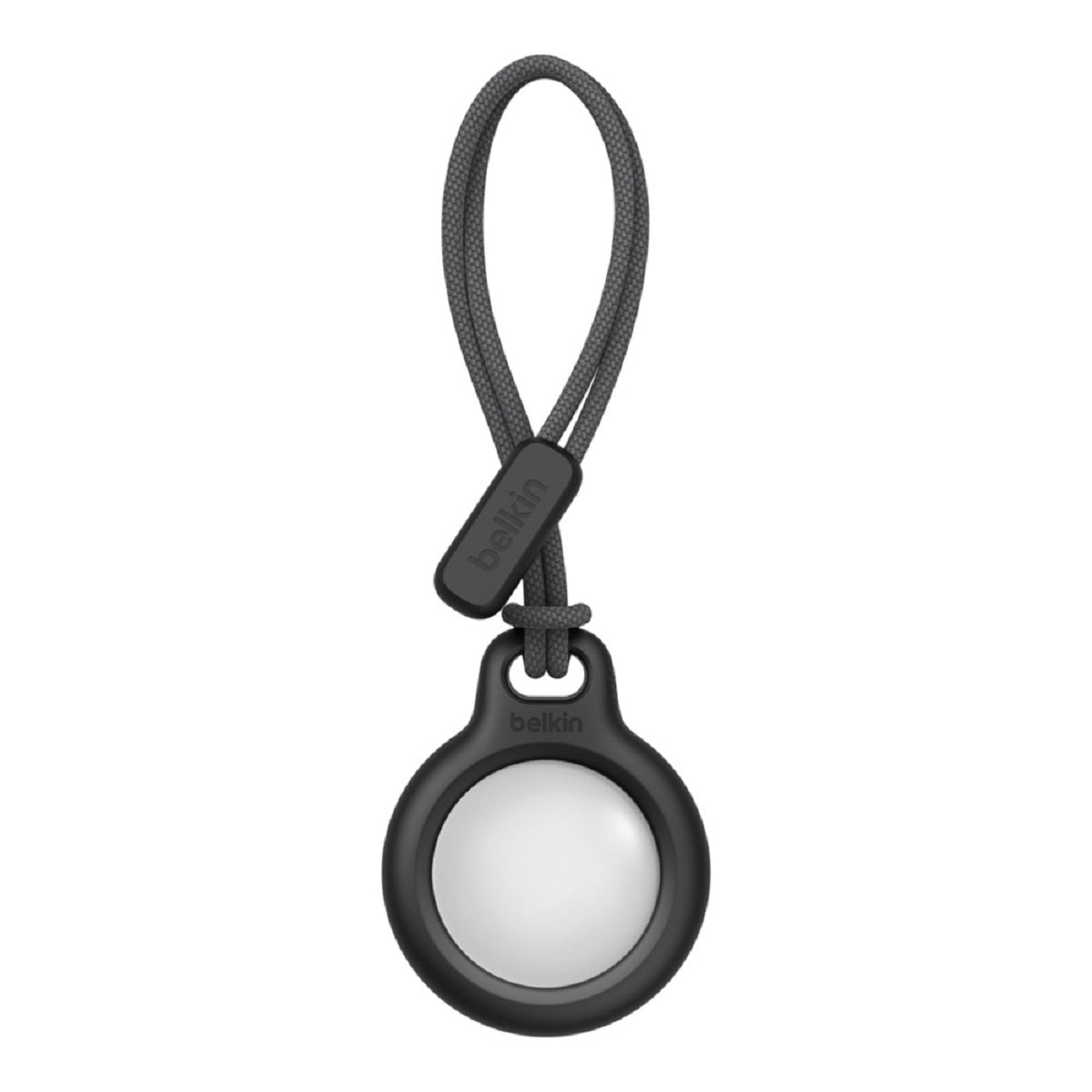Belkin AirTag Holder with Strap - Secure & Durable Airtag Accessory for Keys, Bags & Luggage Tracking | Compatible with Apple AirTag (2021)