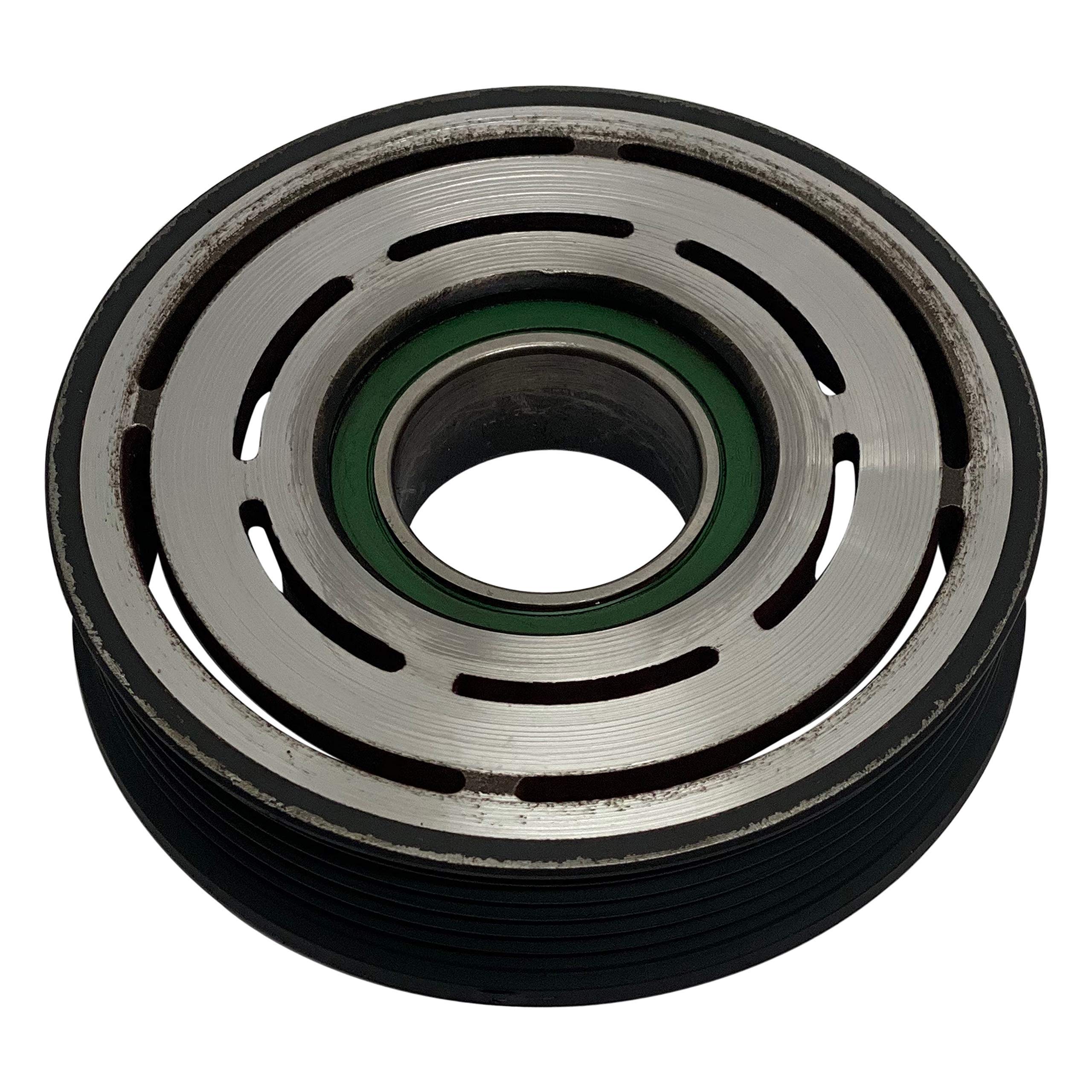 RYC A/C Compressor Clutch EG890-CL - Compatible with Nissan Versa 1.8L 2010-2012 & Nissan Cube 1.8L 2009-2010 | Fits Compressor Model CR-10 with 6-Groove Pulley | Perfect for AC System Repair & Maintenance