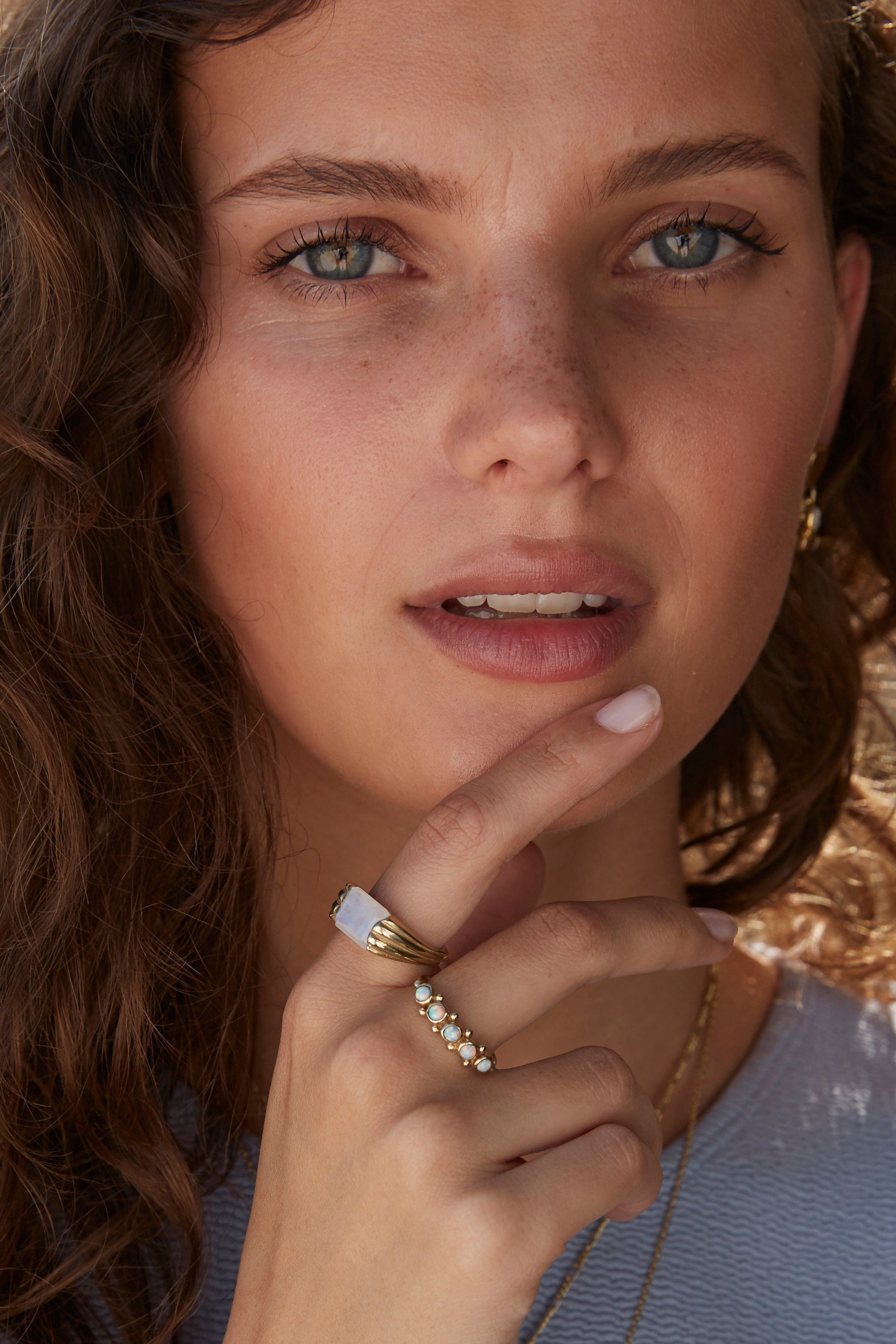 Alchemy Moonstone Gold Ring – Elegant 925 Sterling Silver Jewelry for Women, Perfect for Weddings, Parties & Everyday Wear
