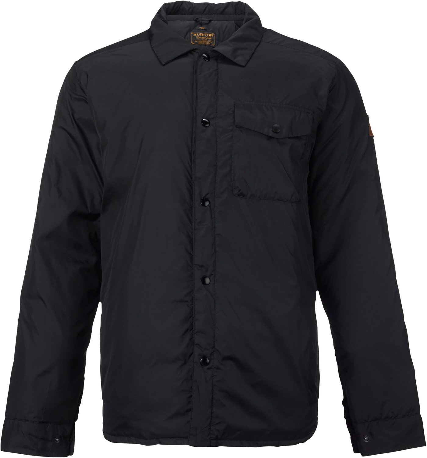 Burton Men's Wayland Down Shirt - Lightweight Water-Resistant Flannel Shirt for Outdoor Activities & Casual Wear | Hiking, Camping & Everyday Use