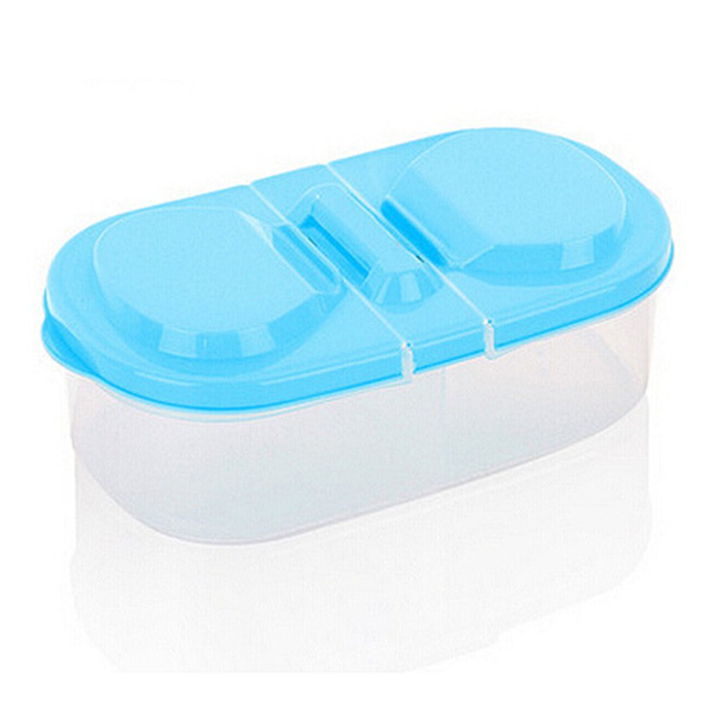 Zbtrade Airtight Plastic Food Storage Container - Cereal, Beans, Snacks & Sauce Organizer - Kitchen Pantry Container for Fresh Food - Blue - Perfect for Meal Prep & Pantry Organization