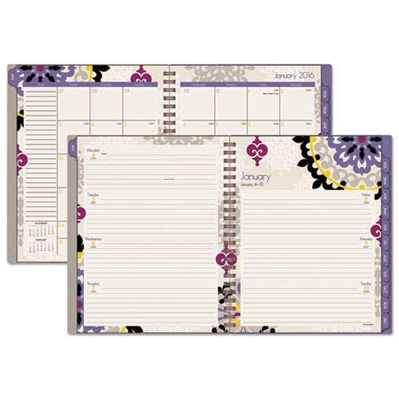 2026 Vienna Weekly & Monthly Planner - Purple Appointment Book for Business & Personal Scheduling - Perfect for Office, School & Home Organization