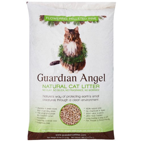 Premium Pine Pellet Cat Litter - Natural Odor Control & Clumping (2 Sizes) - Eco-Friendly Pet Hygiene Solution for Home & Multi-Cat Households