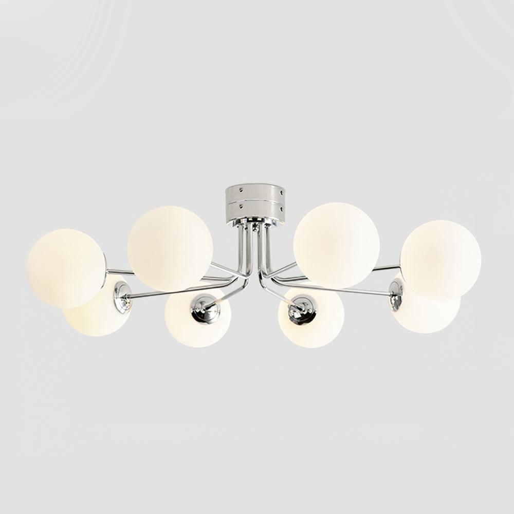 Modern Lanta Ceiling Lamp - Energy Efficient LED Flush Mount Light Fixture for Living Room, Bedroom, or Kitchen - Dimmable & Easy Installation