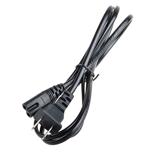 PK Power 2-Prong AC Power Cord Replacement for Canon PIXMA iP1800 Printers - Compatible Power Cable for Home & Office Printer Use