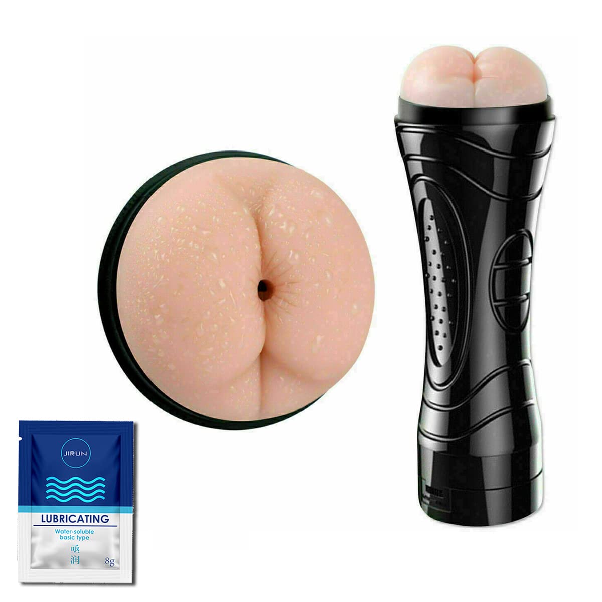 Realistic 3D Textured Vagina Male Masturbator - Lifelike Touch & Feeling Adult Sex Toy for Men - Perfect for Solo Play, Couples Fun & Discreet Pleasure