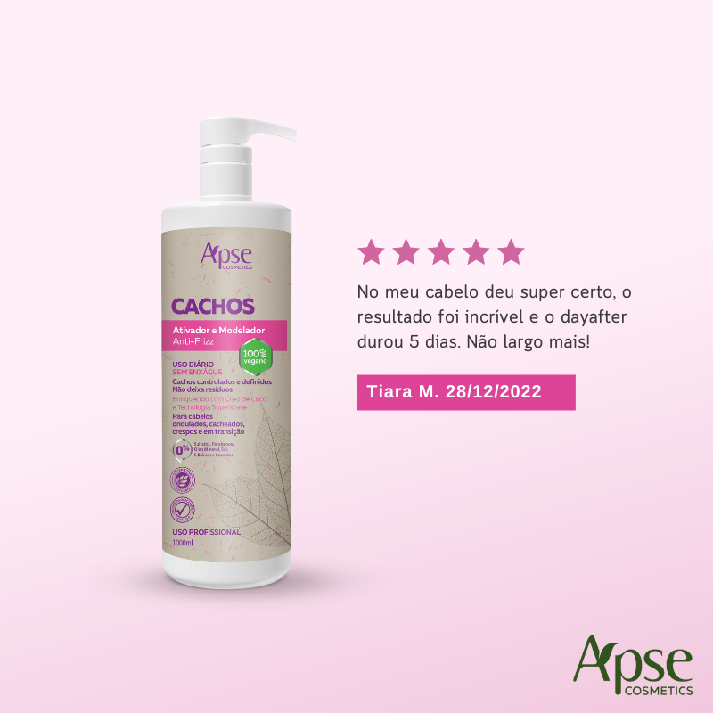 Apse Cosmetics Curly Hair Care Kit - Shampoo, Conditioner, Styling Gel, Deep Conditioning Mask & Curl Activator (5-Piece Set) for Defined, Hydrated Curls | Perfect for Daily Wash Routine & Salon-Quality Results at Home