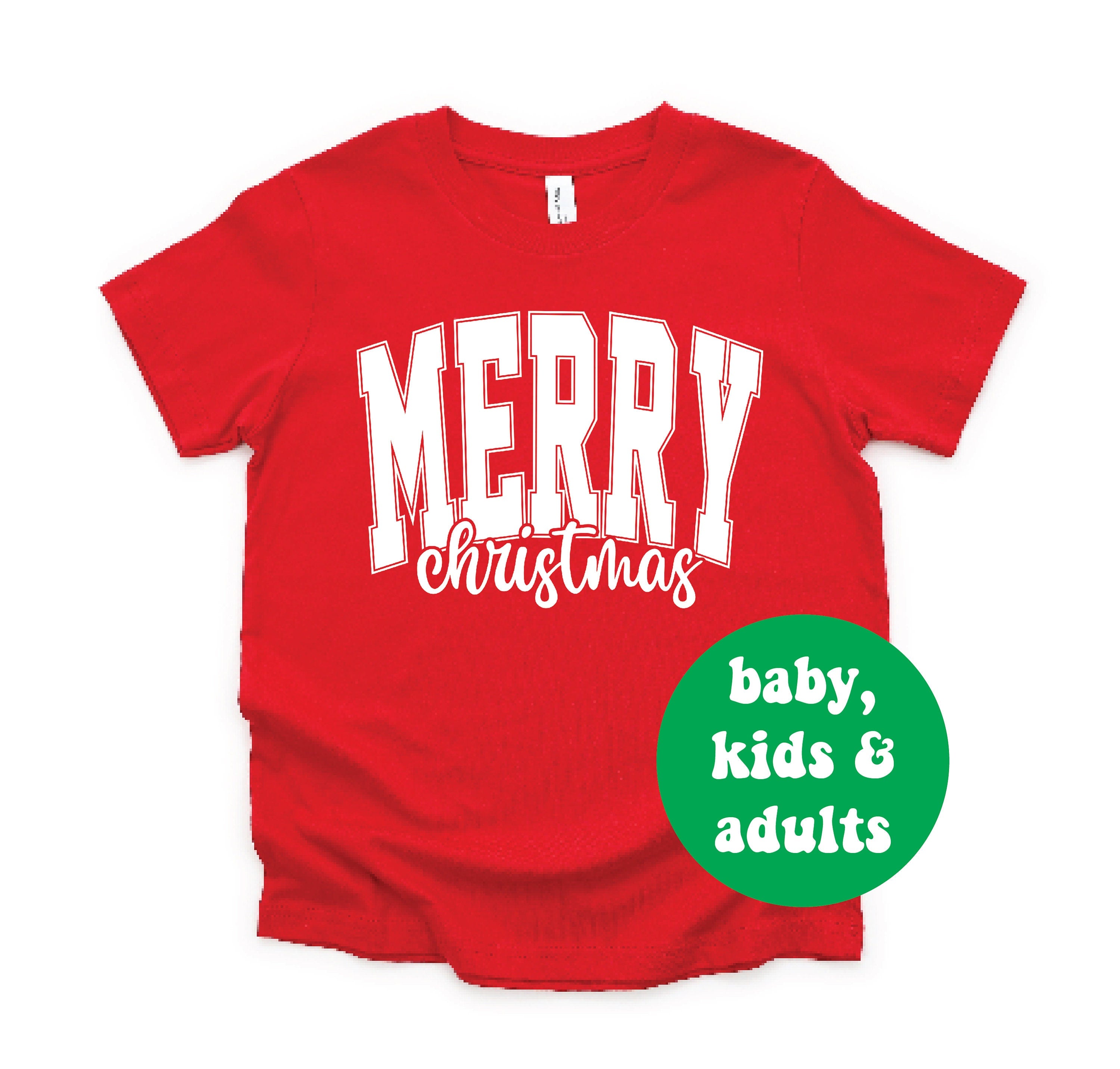 Christmas T-Shirt - Festive Holiday Graphic Tee for Men & Women - Multiple Colors Available - Perfect for Parties, Gifts & Family Gatherings