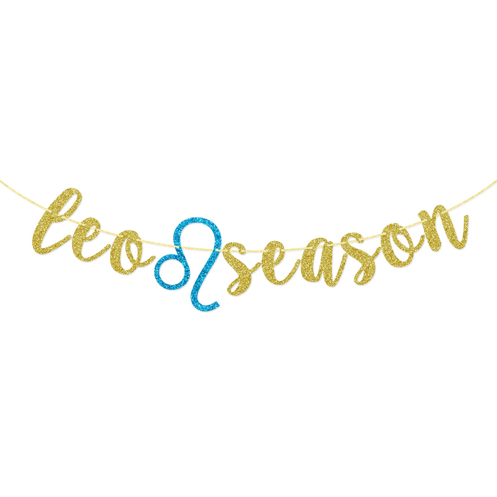 Leo Zodiac Birthday Banner - July August Birthday Party Decor for 18th 21st 25th 30th Birthday Celebrations - Perfect for Leo Season Parties, Baby Showers & Zodiac-Themed Events