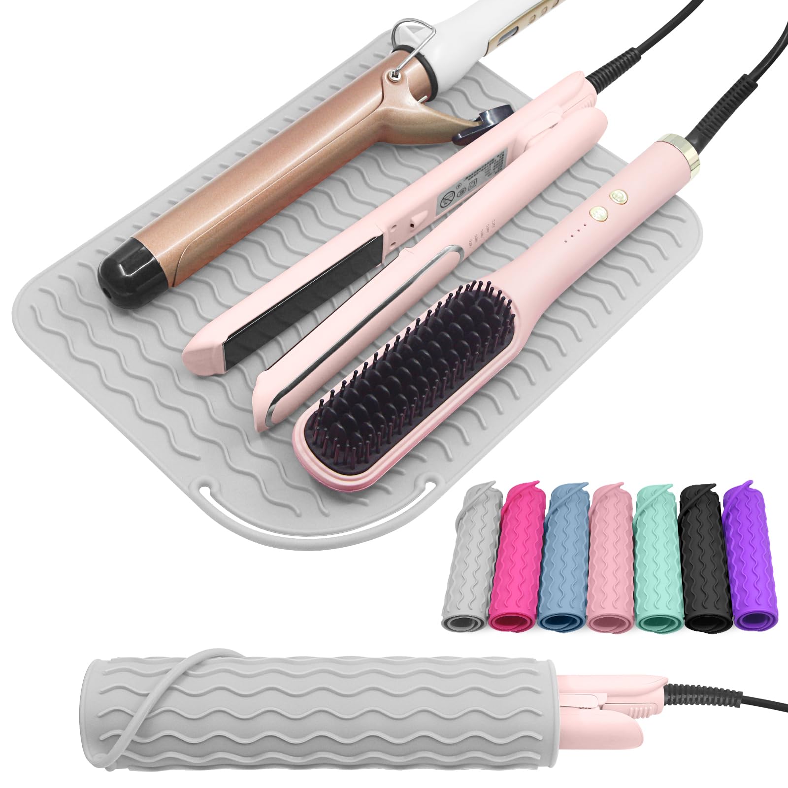 Plus Size Silicone Heat Resistant Mat (12