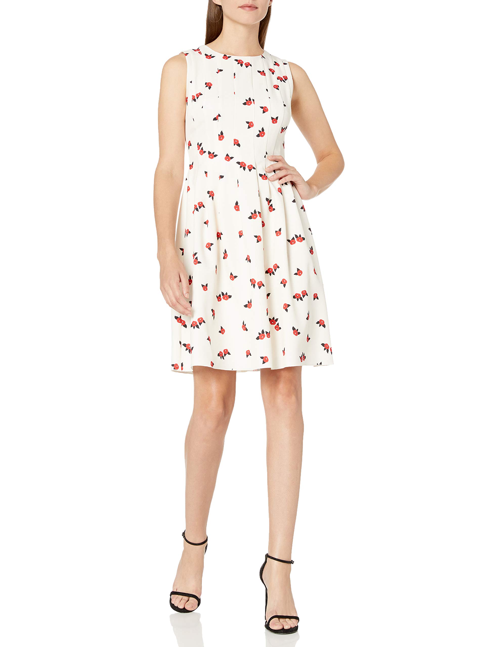 Anne Klein Women's Crepe Seamed Fit & Flare Dress - Elegant Office & Party Wear for Women | Perfect for Work, Cocktail Events & Special Occasions