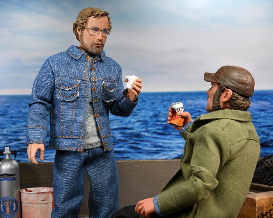 NECA Matt Hooper Clothed Action Figure - Jaws Movie Collectible - Perfect for Horror Fans & Film Memorabilia Displays