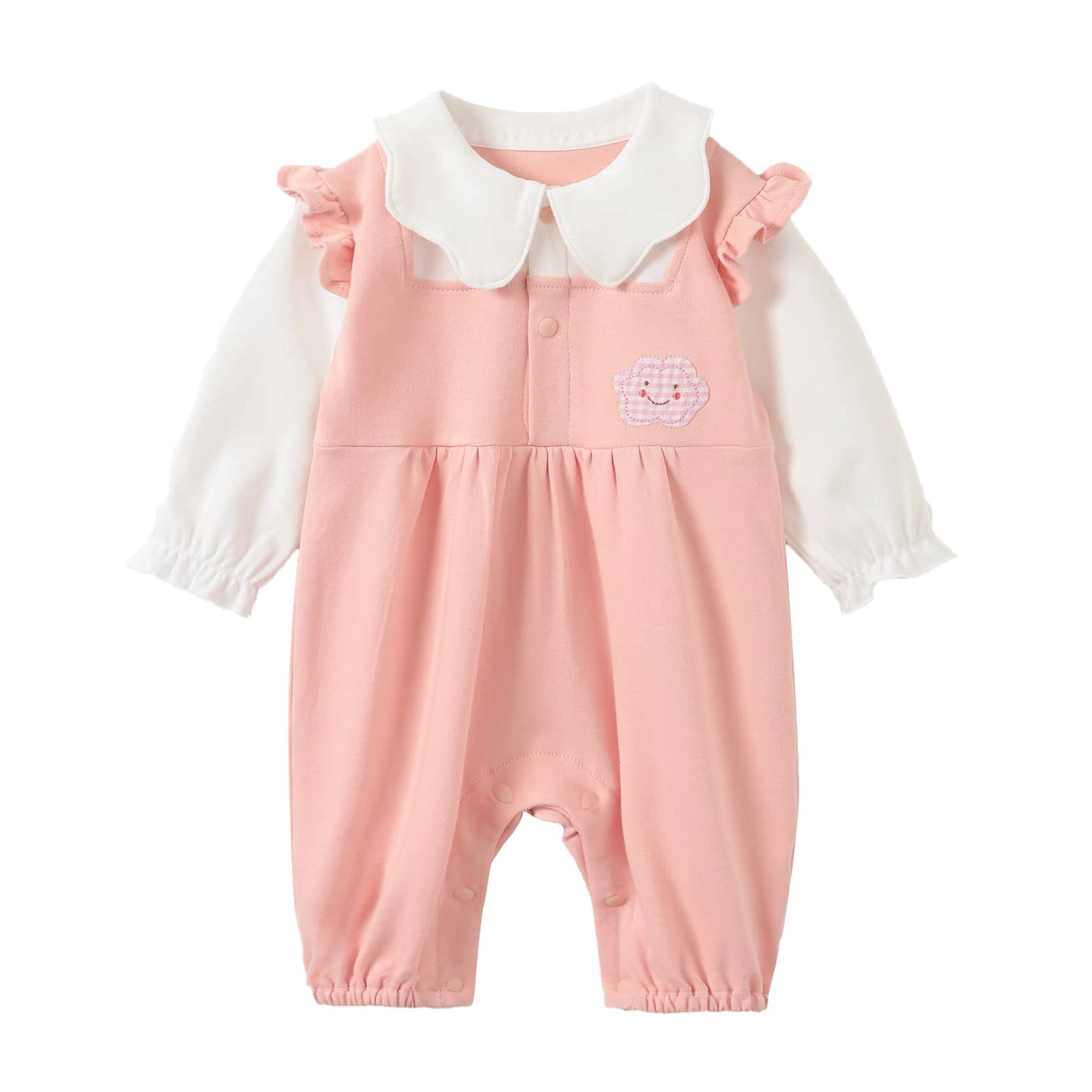 Adorable Bunny Romper Outfit for Newborn Baby Boys & Girls 0-18 Months - Long Sleeve Zipper Onesie with Rabbit Ears Hoodie - Perfect for Easter, Photoshoots & Playtime