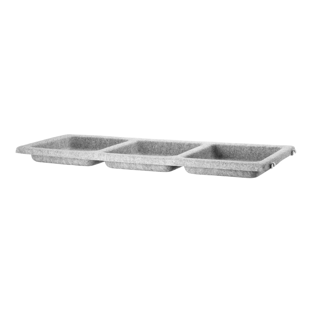 String Furniture Bowl Shelf - Modern Felt Storage Organizer for Kitchen, Bathroom & Office - Stylish Wall-Mounted Shelving for Bowls, Books & Decor
