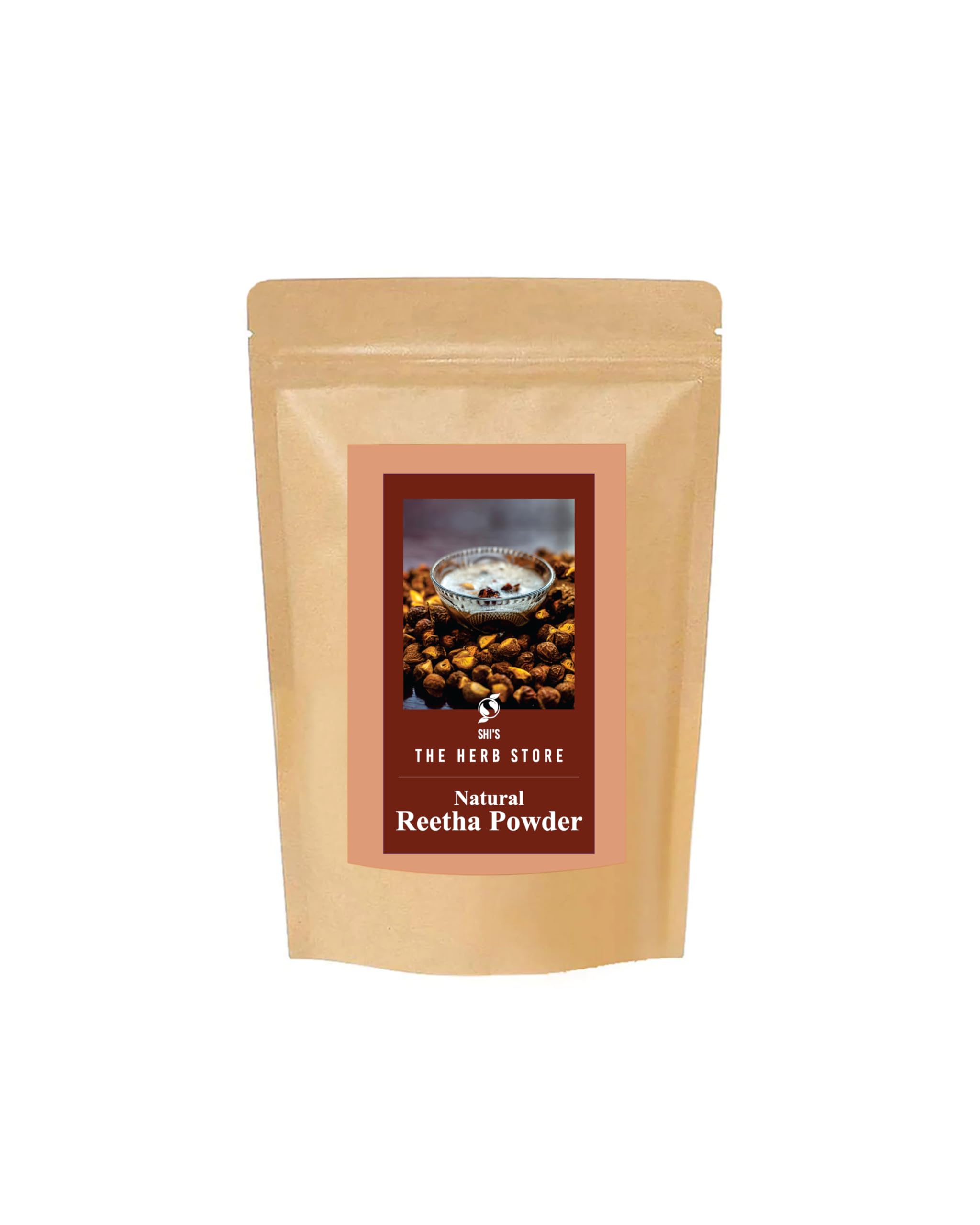 Pure Reapberry (Soapnut) Powder for Hair & Skin Care - 100% Natural Cleanser & Conditioner | 100g | Organic Hair Wash, Face Scrub & Detox Treatment for Healthy Skin & Shiny Hair