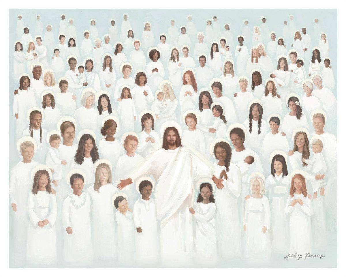 Body of Christ Christian Wall Art by Hailey Kinsey - Inspirational Home Decor for Church, Prayer Room & Faith-Based Gifts