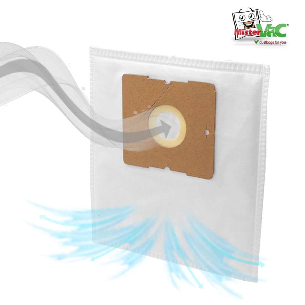 40 Pack Replacement Vacuum Cleaner Bags - Compatible with Progress PC 2490 Stuttgart Model | Perfect for Home Cleaning & Pet Hair Removal