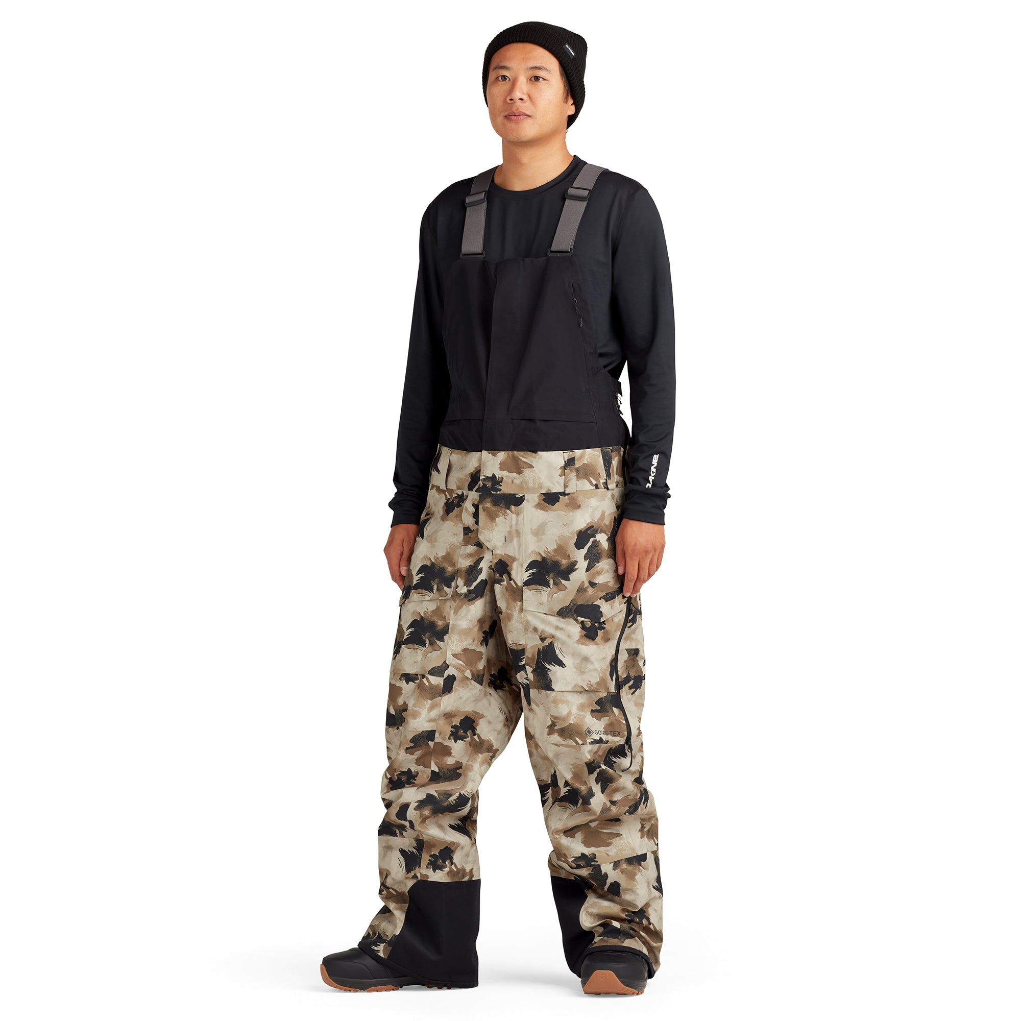 Stoker Gore-Tex 3L Bib Pants for Men - Waterproof Ski & Snowboard Bib Overalls for Winter Sports & Outdoor Activities