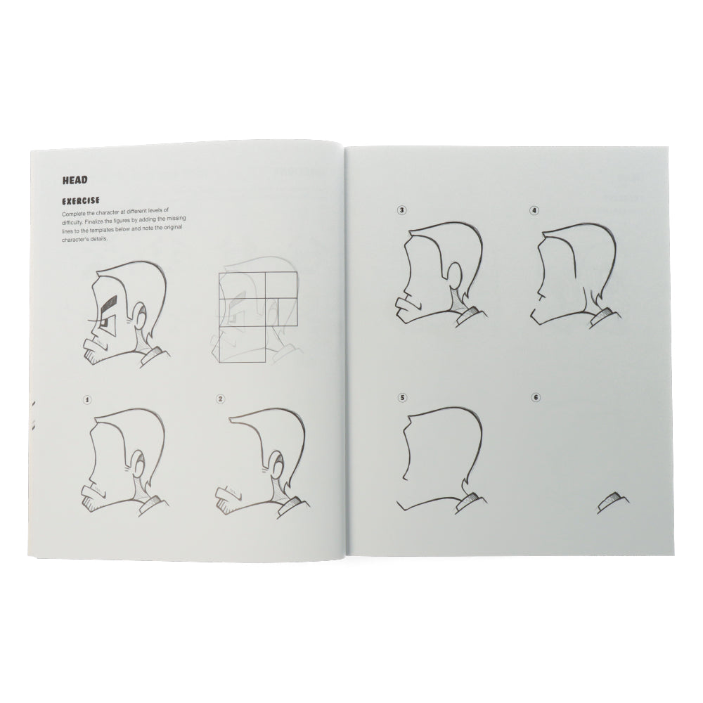 Graffiti Characters for Beginners - Learn Street Art & Urban Drawing Techniques - Perfect for Sketching, Murals & DIY Projects