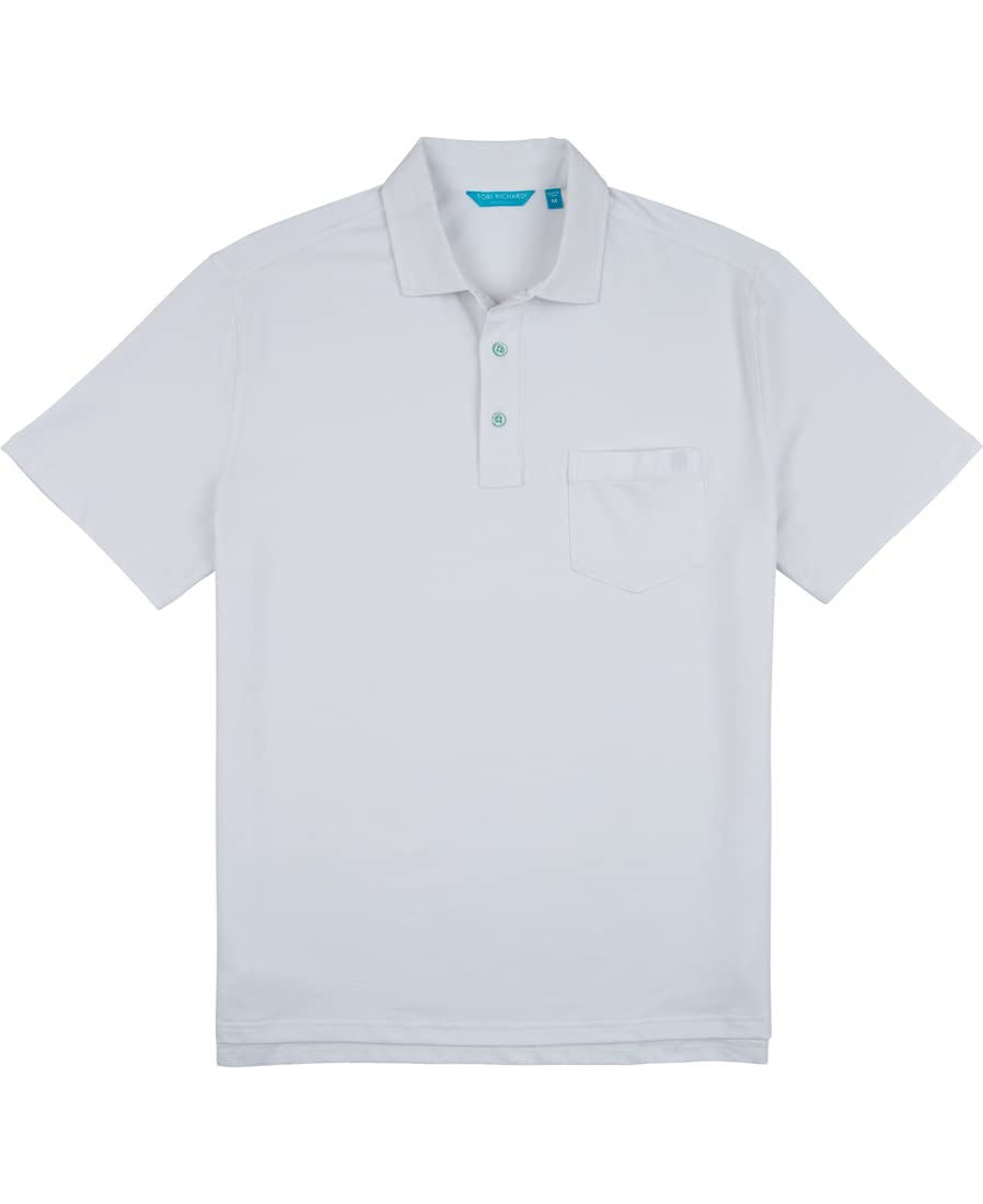 Premium Tori Richard Men's Golf Shirts - Moisture-Wicking, Breathable & UV Protection - Perfect for Golf, Casual Wear & Outdoor Activities