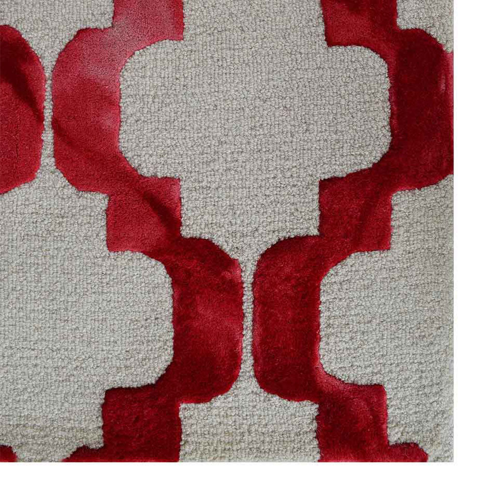 Premium Chevron Hand Tufted Area Rug - Soft & Durable Non-Slip Living Room Carpet - Perfect for Bedroom, Nursery, or Office Decor