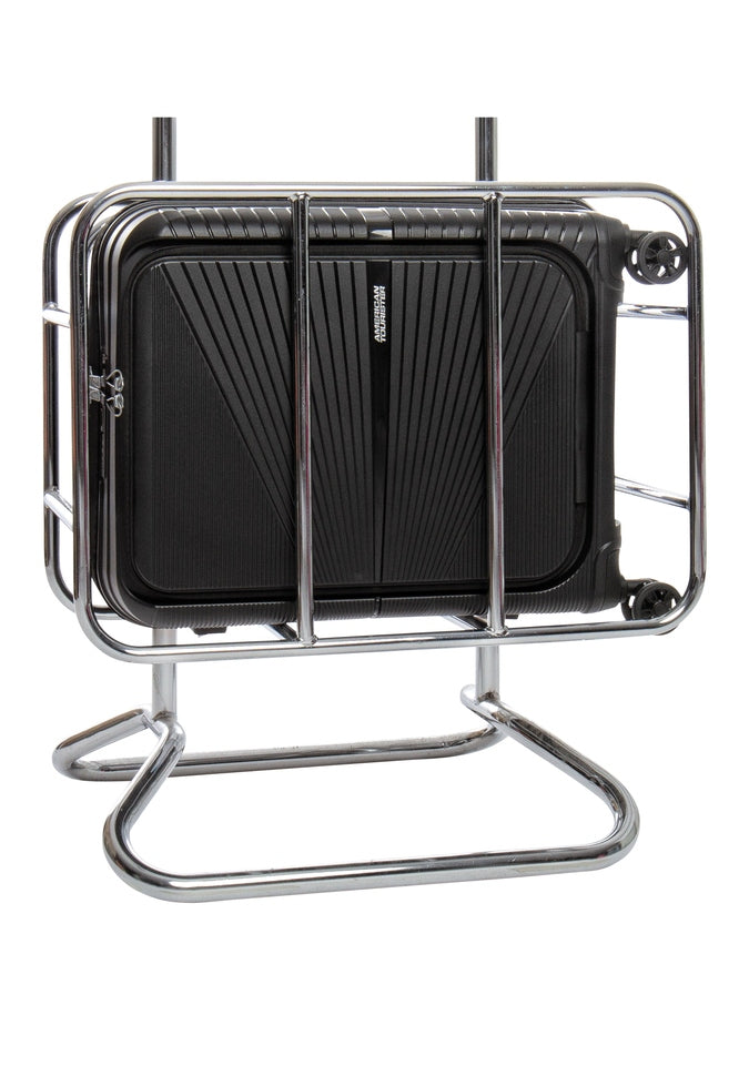 American Tourister Airconic Spinner Frontload Carry On Luggage - Lightweight Hardshell Suitcase with 360° Wheels for Travel & Business Trips - Perfect for Airplane Cabin & Weekend Getaways