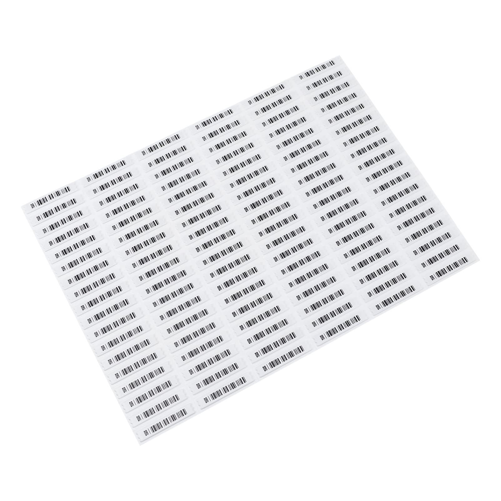 108pcs Ibasenice Security Tags - Anti-Theft Labels with Mock Barcodes for Retail Stores & Supermarkets | Single-Use Anti-Shoplifting System | Perfect for Clothing, Electronics & High-Value Merchandise Protection