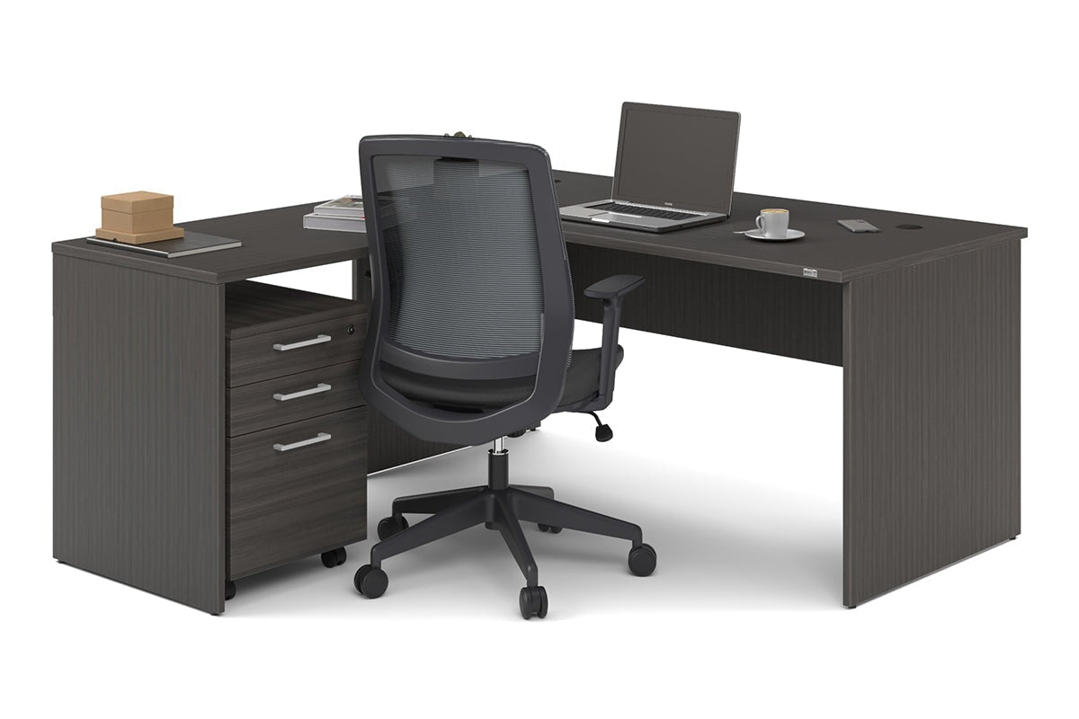 1600L x 1600W Uniform Panel Return Desk - Modern Office Furniture for Home & Commercial Workspaces