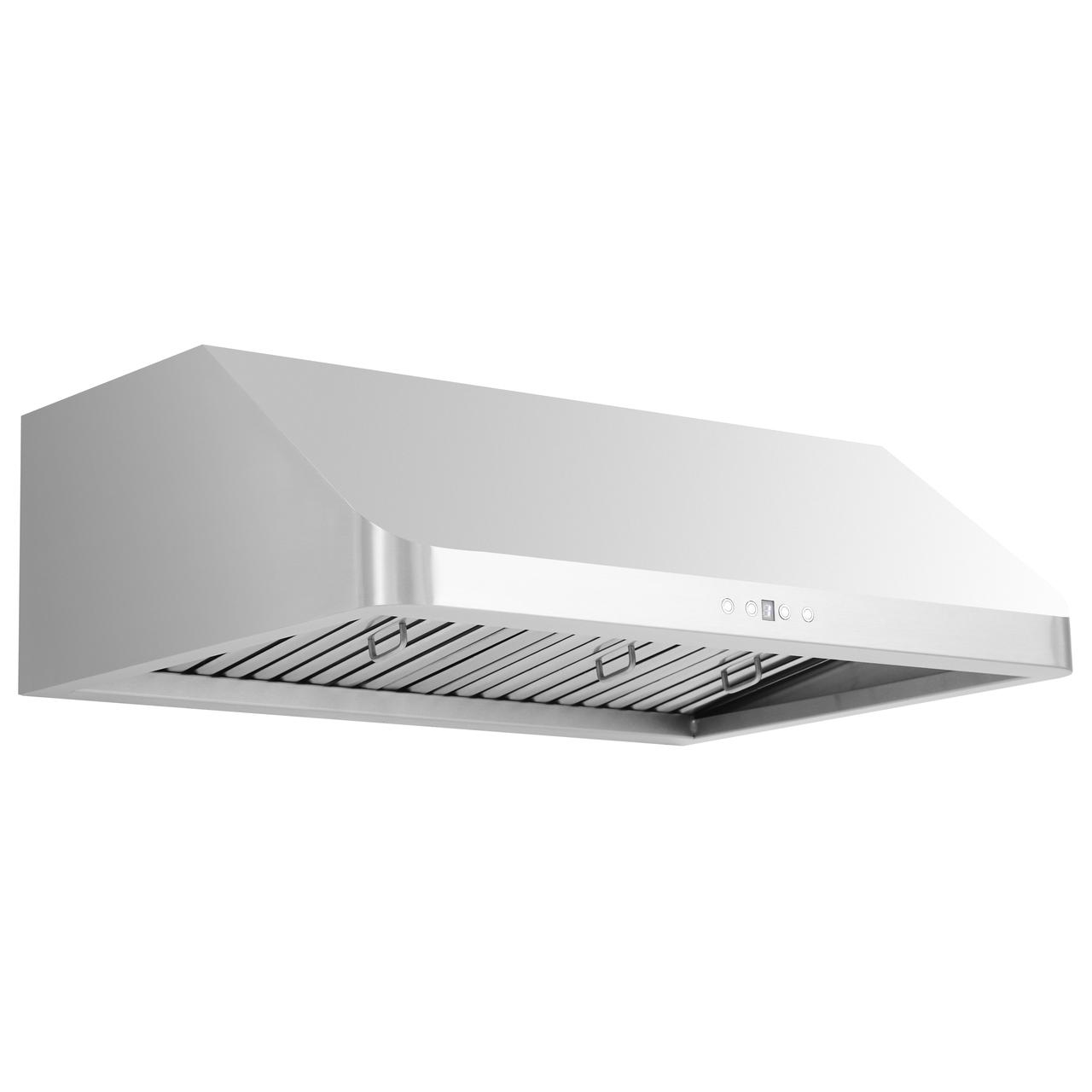 AVIVA 30 Inch Under Cabinet Range Hood - Virginia Series AVV 309S2 - Powerful Stainless Steel Kitchen Vent Hood for Smoke & Odor Removal - Perfect for Home Cooking, Grilling & Baking