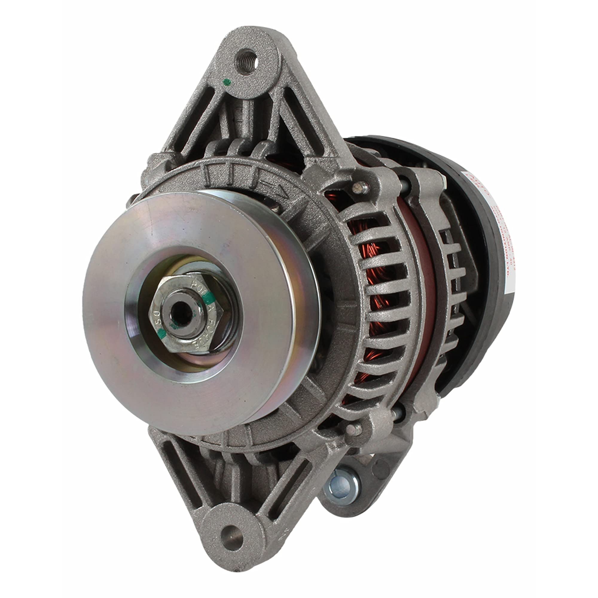 Total Power Parts 400-24144 Alternator Replacement for John Deere Tractors 5045D, 5045E, 5055D, 5055E | Compatible with OEM 0-124-110-008, RE234714, 12810 | 12V 43A IR Regulator IF Fan | Perfect for Farm Equipment & Agricultural Machinery Maintenance