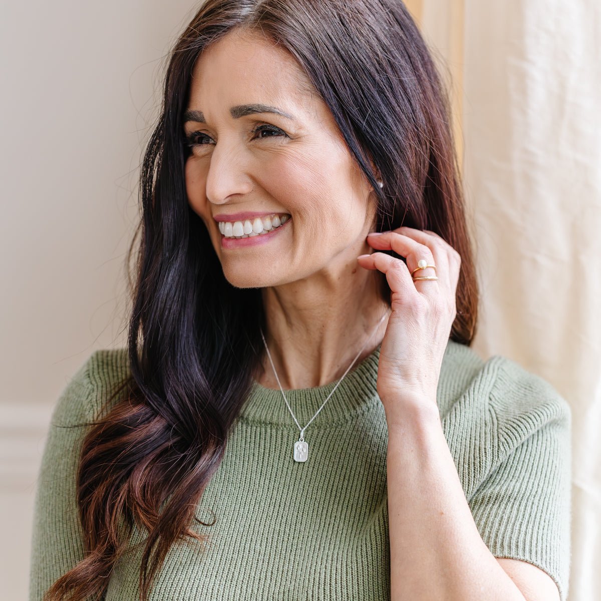 FRAICHE October Birth Flower Necklace - Cosmos Design in Sterling Silver | Perfect Gift for Birthdays, Anniversaries & Special Occasions