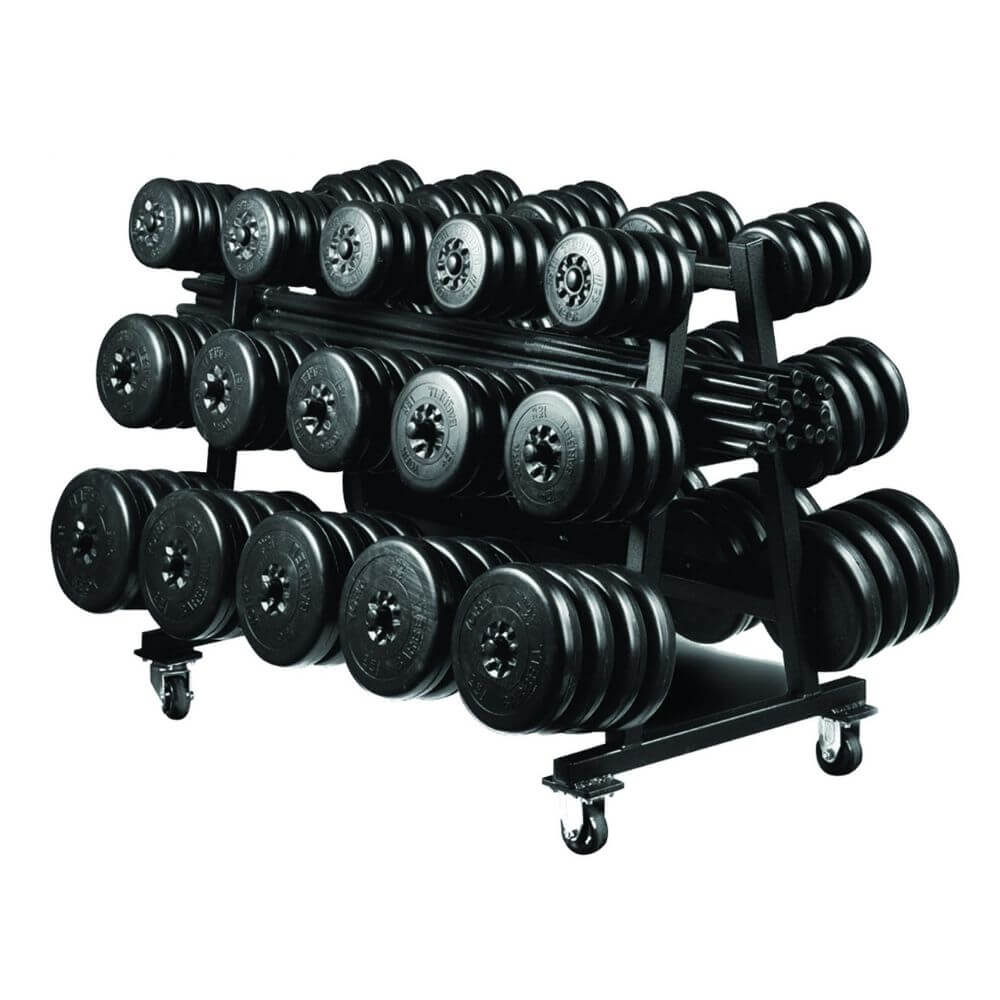 York Barbell Aerobic Weight Set Club Pack - Premium Dumbbells for Home Gym, Fitness & Workout - Perfect for Strength Training, Cardio & Aerobic Exercises