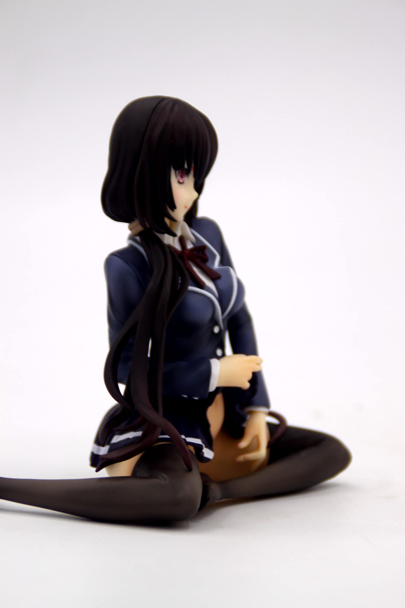 Date A Live Tokisaki Kurumi 1/6 Scale Anime Figure with Naked Replacement Parts - Collectible School Uniform Doll for Anime Fans | Perfect for Display, Cosplay Inspiration & Anime Collections