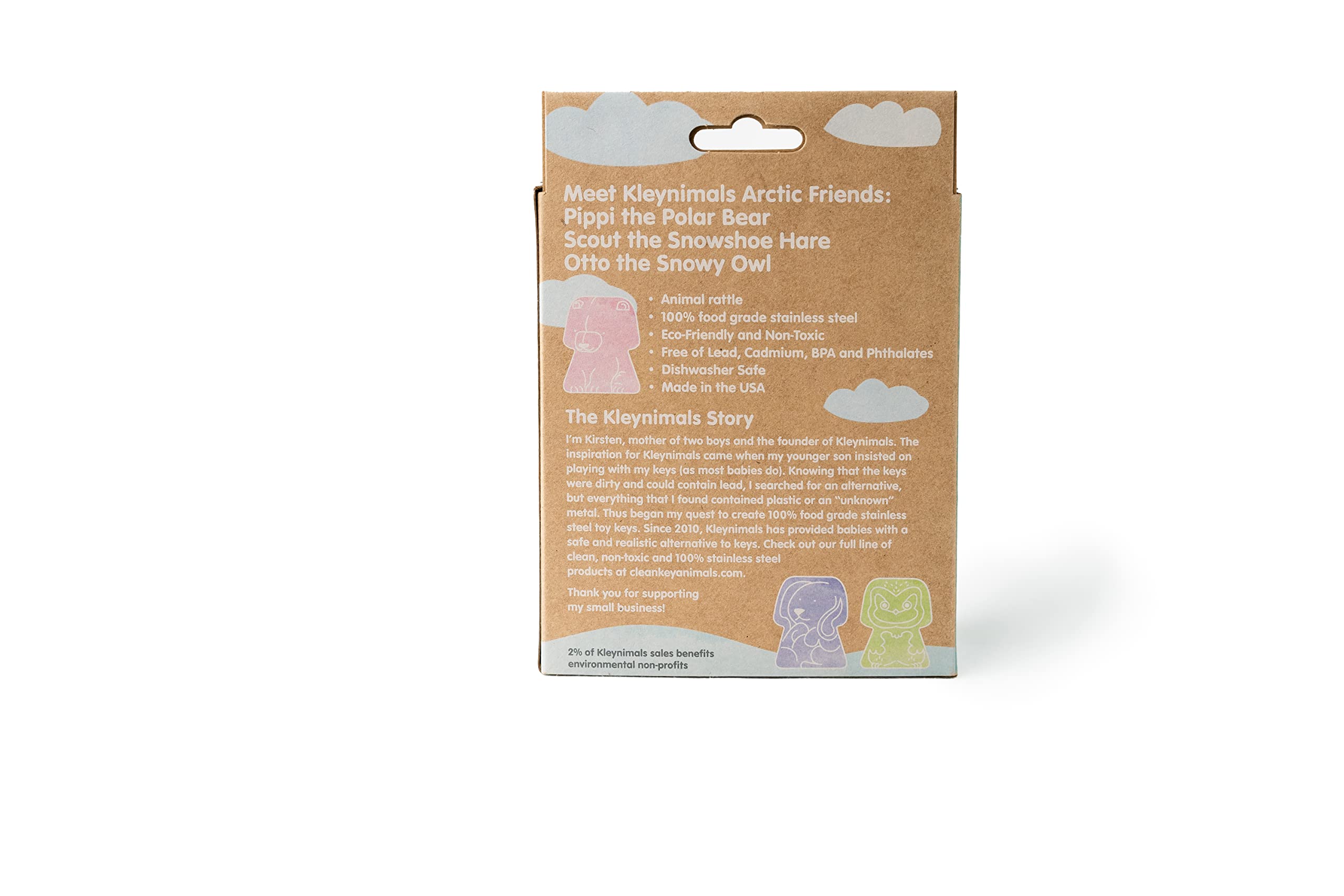 USA-Made Stainless Steel Baby Toy Keys - Safe & Durable Teething Keys for Infants, Perfect for Soothing Sore Gums & Early Learning Play