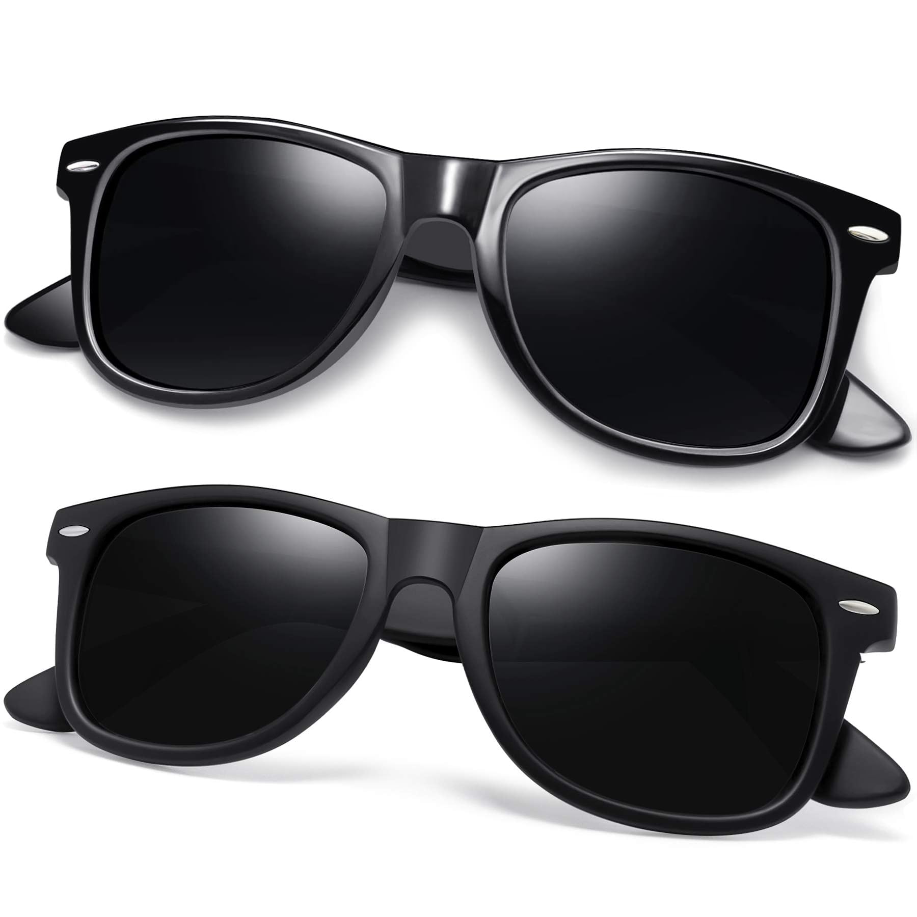 Joopin Square Polarized Sunglasses for Men & Women - 100% UV Protection, Trendy Designer Shades for Outdoor Activities, Driving, Beach & Fashion
