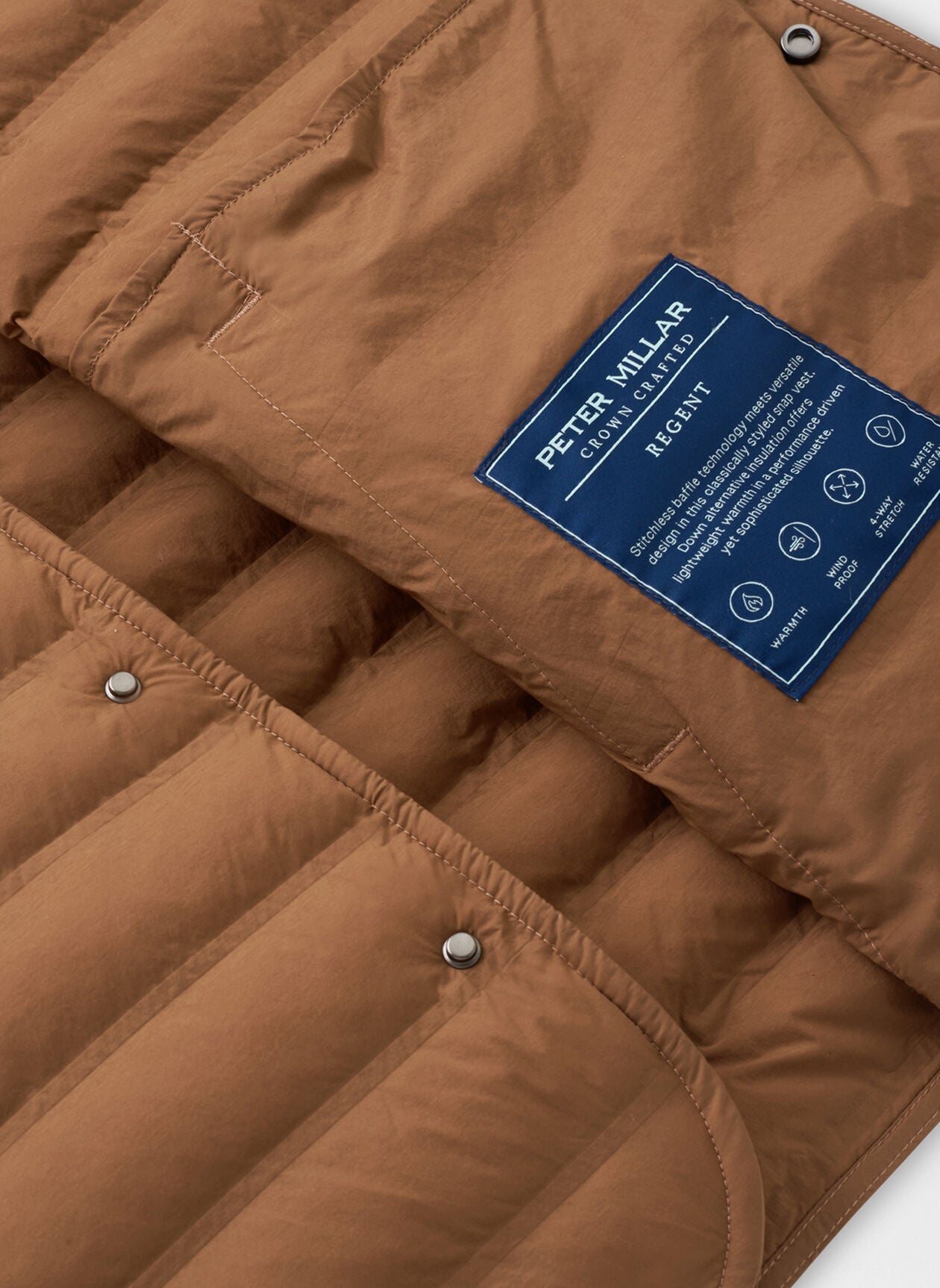 PETER MILLAR REGENT VEST | Premium Men's Quilted Vest for Outdoor & Casual Wear | Lightweight Insulated Jacket for Golf, Hiking & Fall Fashion